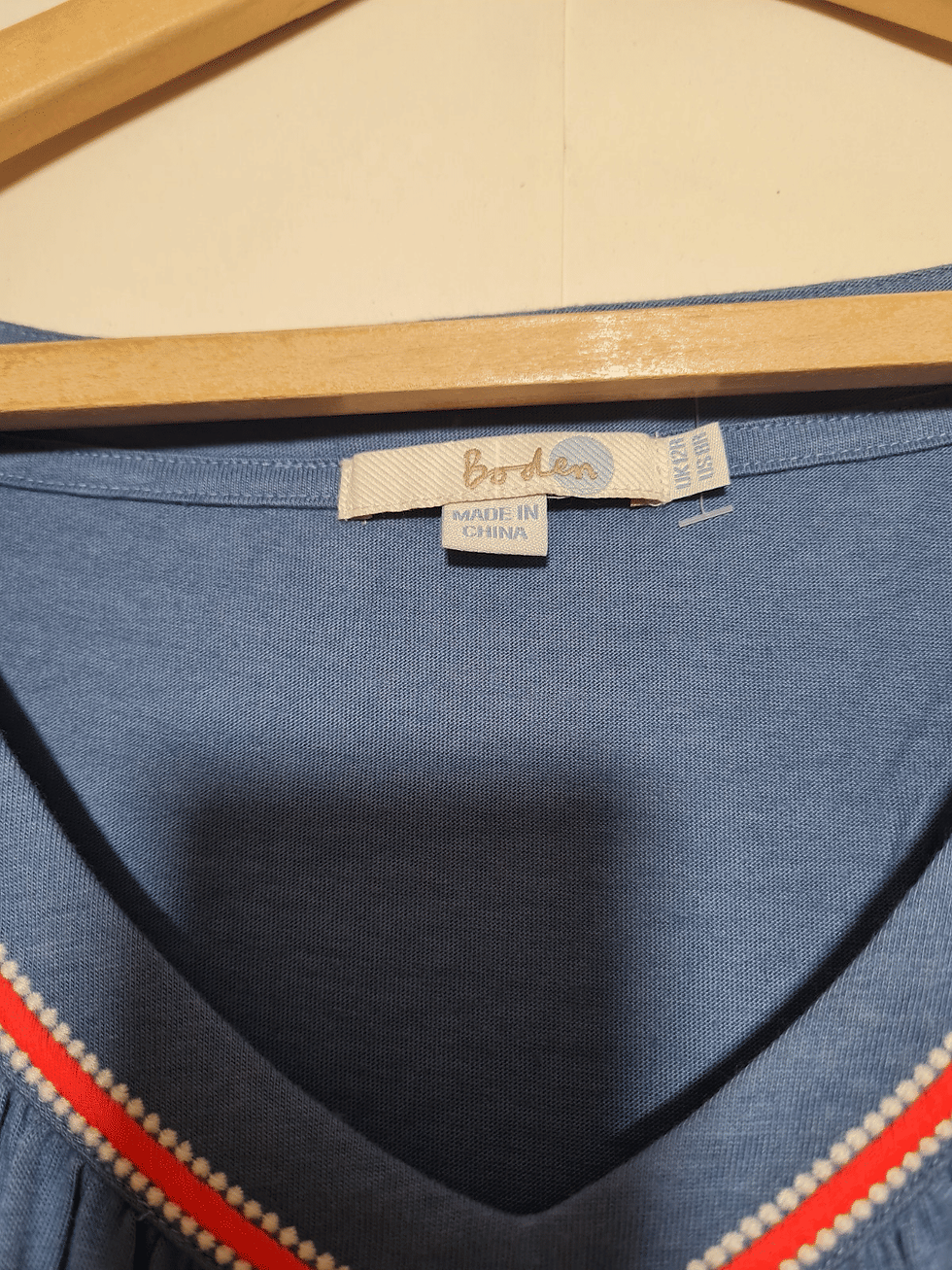 Thumbnail: BODEN Sleeveless Jersey Dress Blue SIZE UK 12R Preloved A10