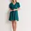 Thumbnail: BODEN Back Detail Broderie Dress GREEN RRP £110 SIZE UK 14R D0246 BRAND NEW D46