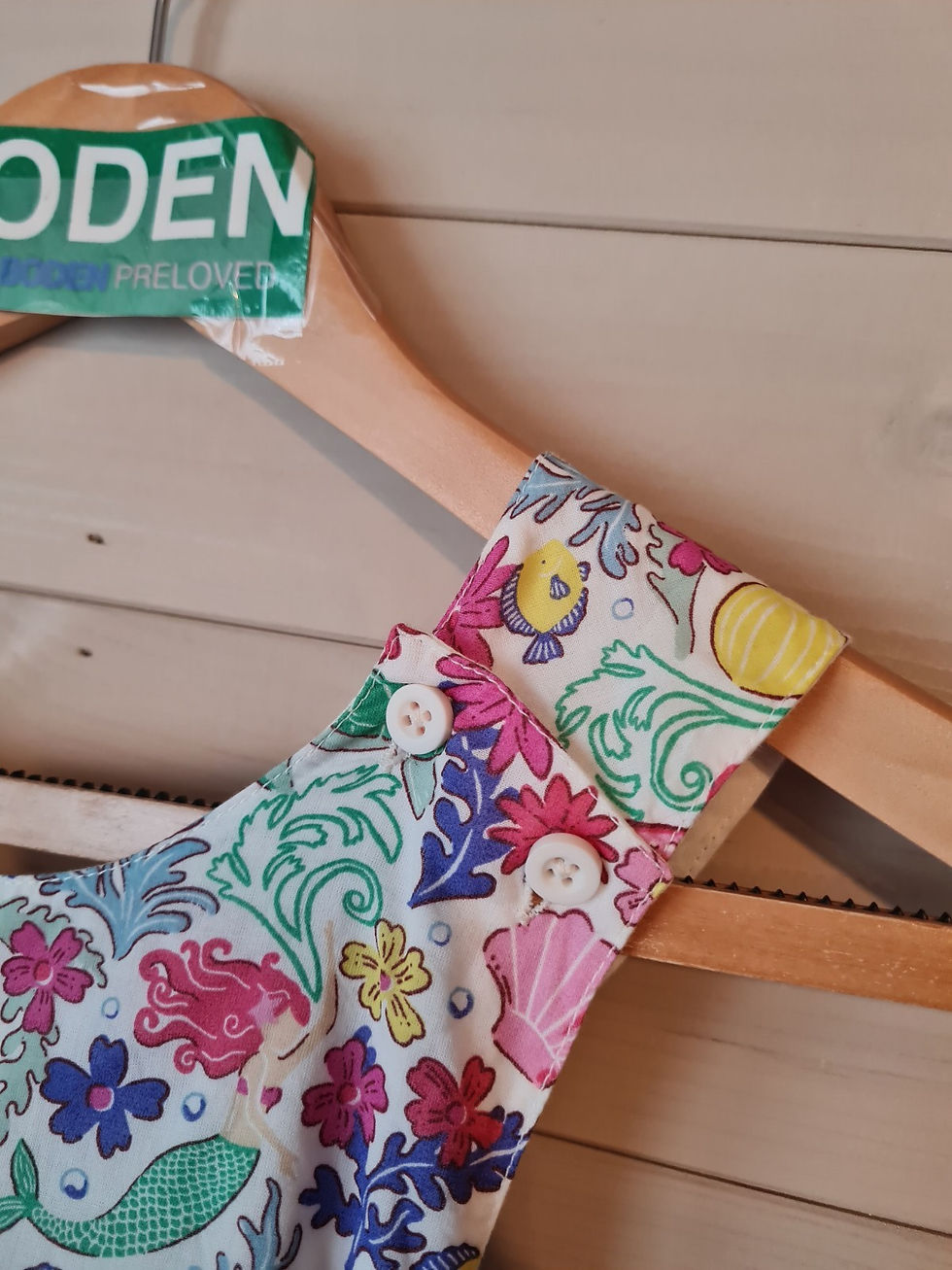 Thumbnail: Mini Boden Girls Cotton Cross Back Lined Dress Age 9-10 Years Preloved G19