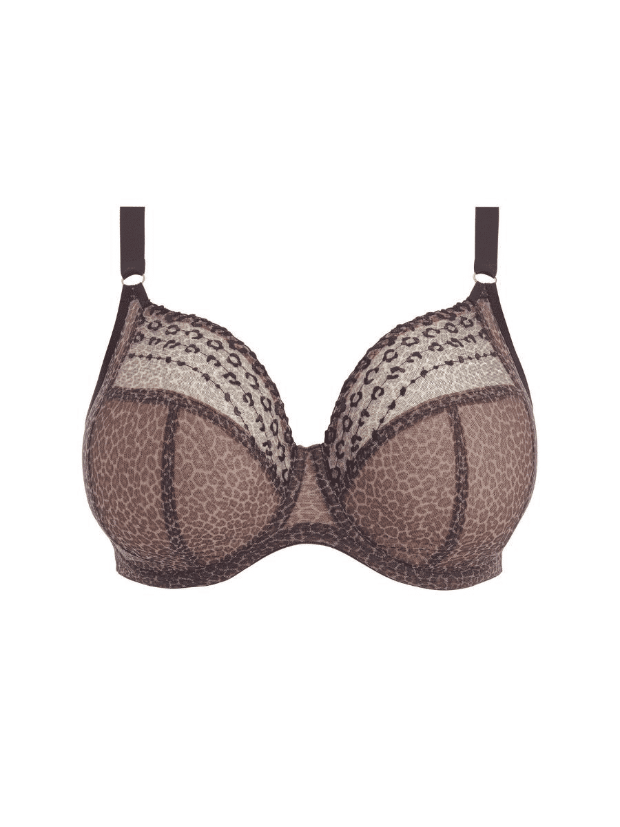 Thumbnail: Elomi Matilda Bra Plunge Side Support J Hook Underwired Plus Size 36G NEW L6