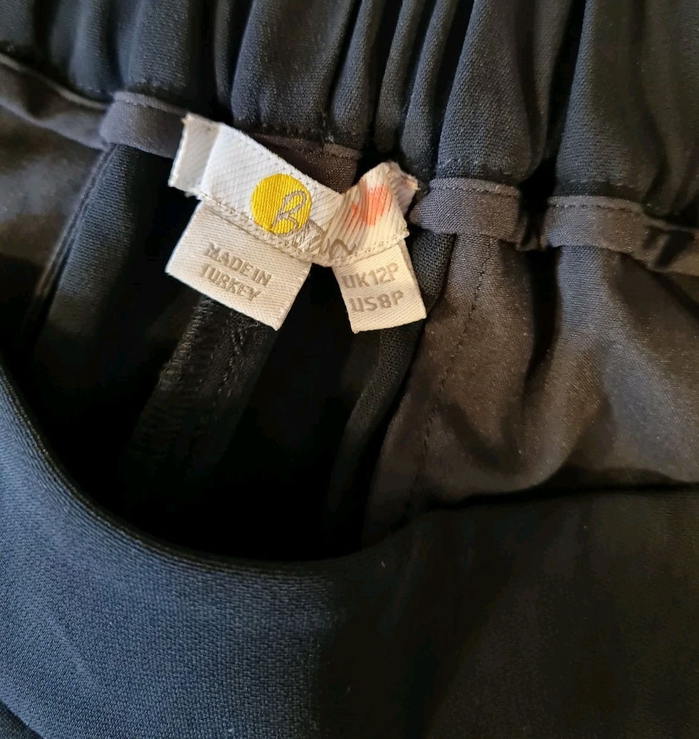 Thumbnail: Boden BLACK Albemarle Pull On Trousers SIZE UK 12P Brand New T0729 A8