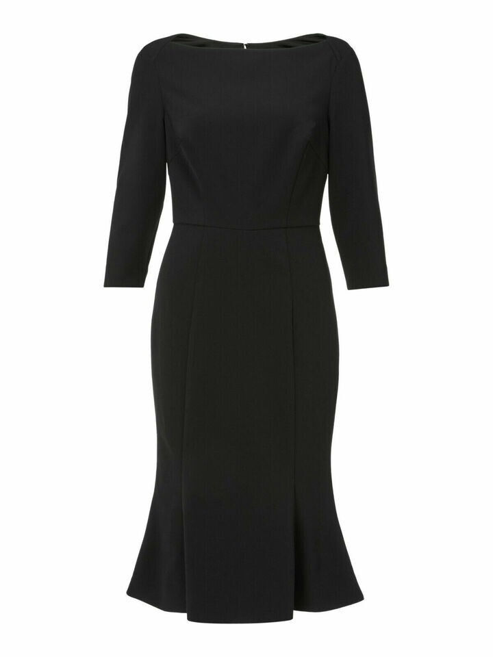 Thumbnail: BODEN violette Dress NAVY SIZE UK 12L BRAND NEW W0400  D18 A9