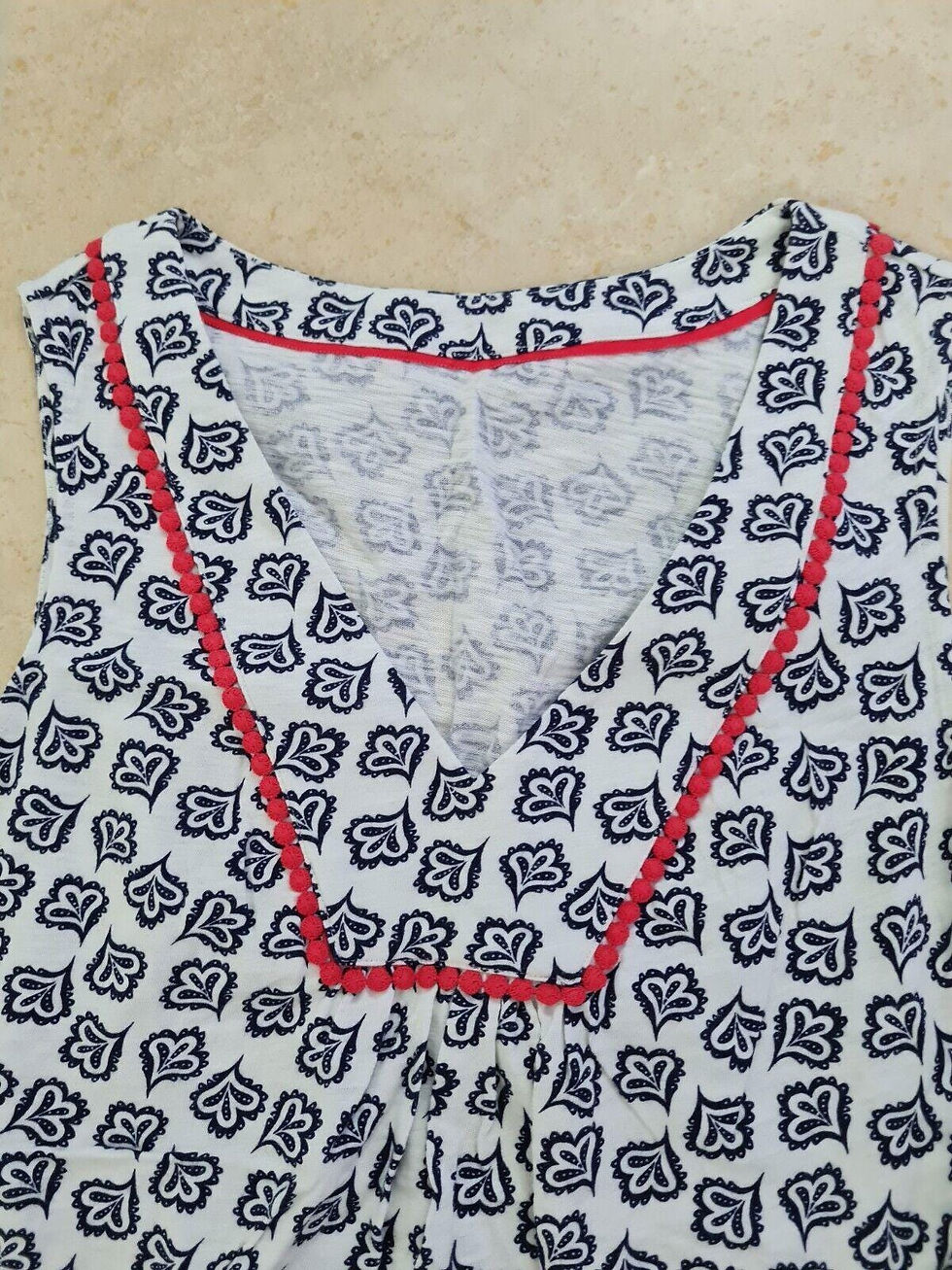 Thumbnail: Boden Ladies Jersey Dress Size Uk 8L Brand New Sample D39