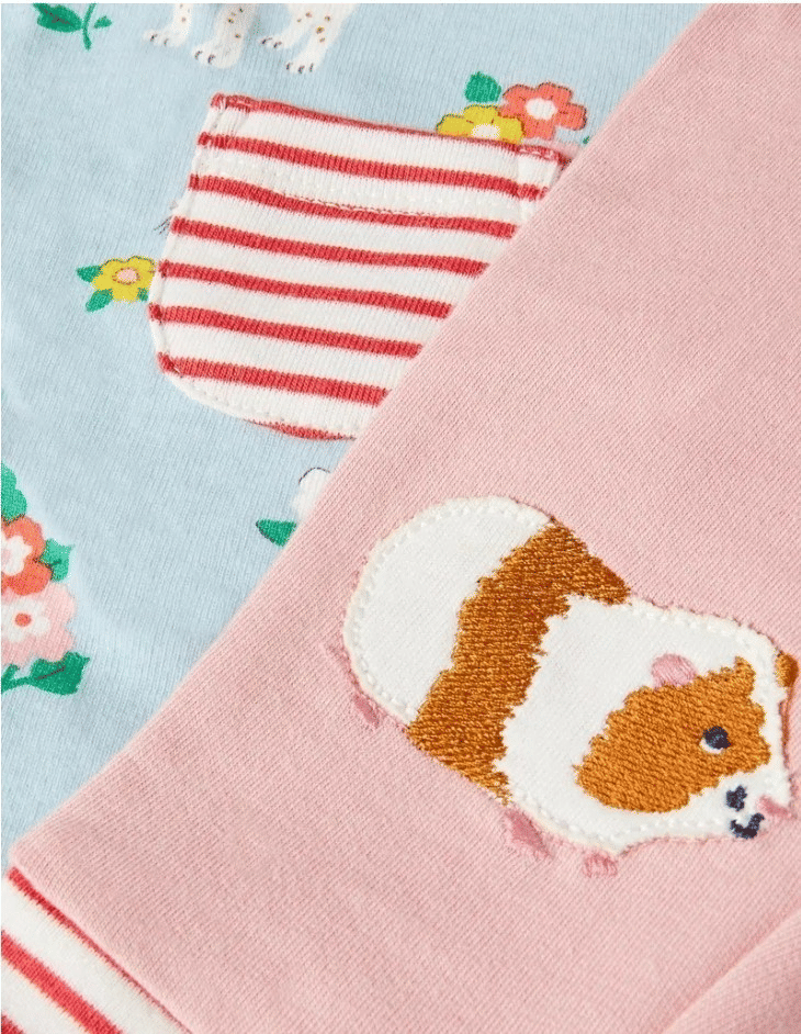 Thumbnail: Mini Boden Baby Girls Guinea Pig Body & Leggings Set 0-3 Months Brand New