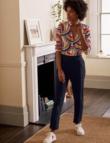 Thumbnail: Boden BLACK Albemarle Pull On Trousers SIZE UK 12P Brand New T0729 A8
