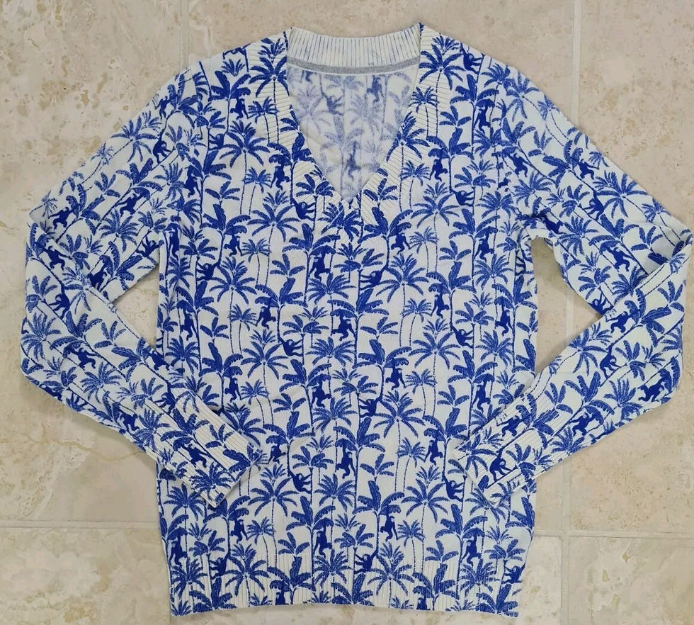 Thumbnail: BODEN LADIES CASHMERE/WOOL V NECK SWEATER SIZE XS BRAND NEW SAMPLE  T29