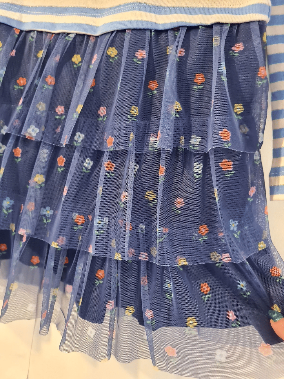 Thumbnail: Mini Boden Girls Jersey Tutu Tulle Dress Age 7-8 Years Brand New G15