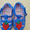 Thumbnail: Mini Boden Logo Jelly Shoes Surf Blue Strawberry Size 8.5-26 Brand New H5