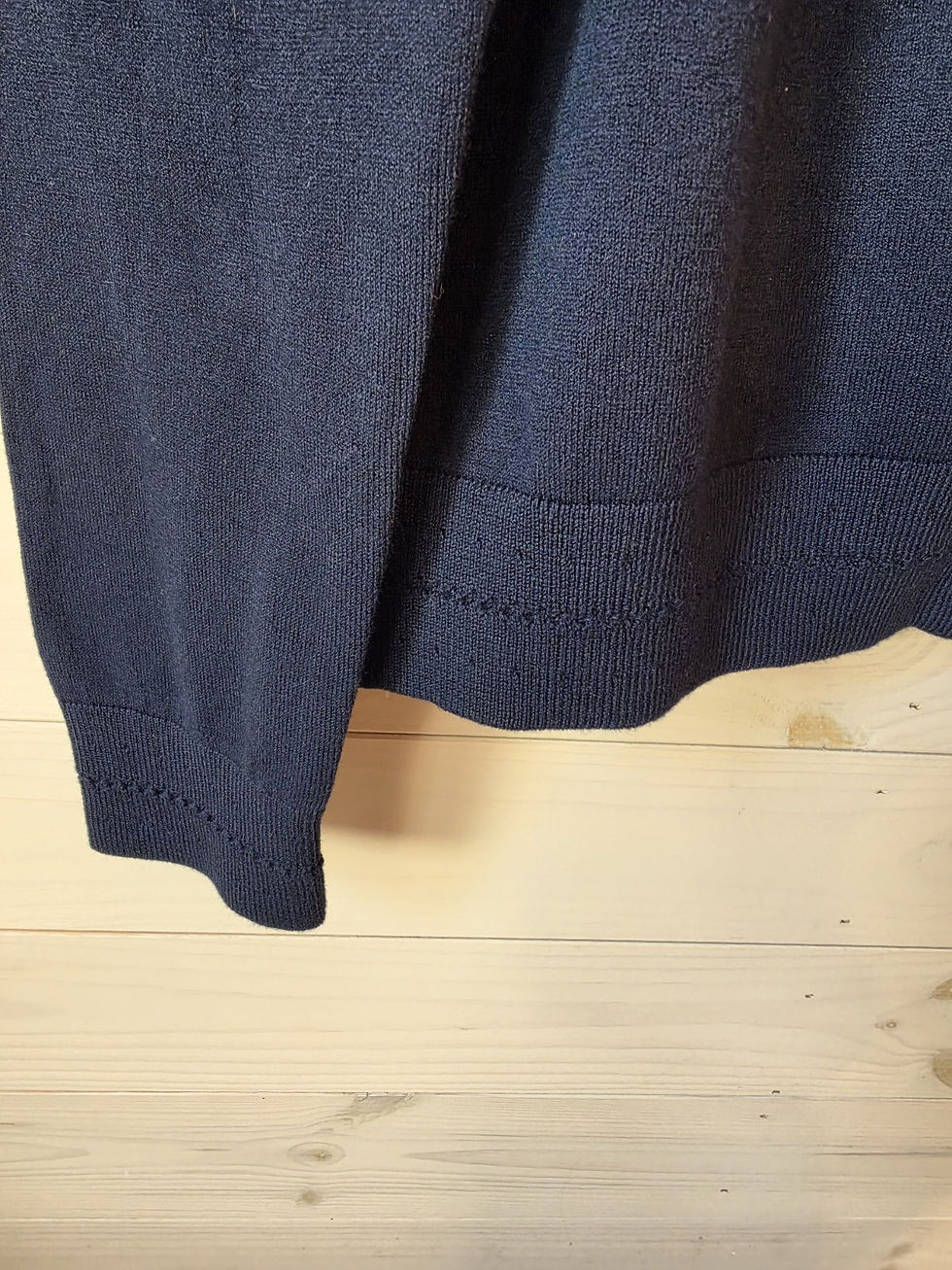 Thumbnail: Boden Catriona Cardigan Size L Navy Cotton Blend Brand New K0832 A10