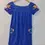Thumbnail: Mini Boden Girls Towelling Short Playsuit Blue Age 7-8 Years Preloved G8