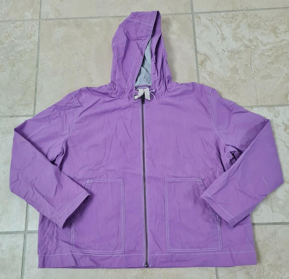 Thumbnail: Boden Lilac Purple Eden Parka UK 18 T0541 Lightweight Jacket Windbreaker NEW C3
