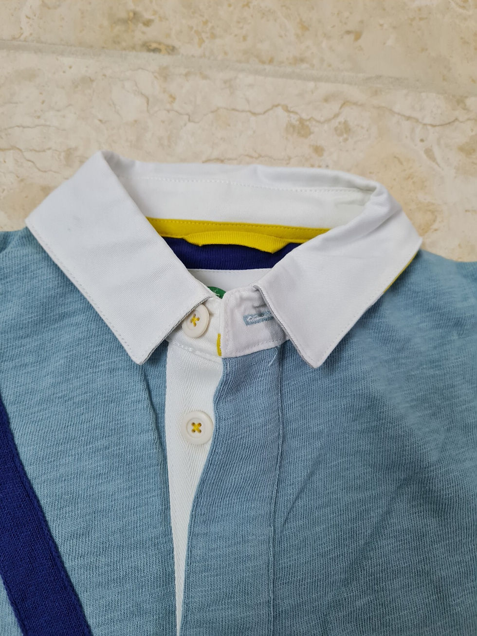 Thumbnail: Mini Boden Boys Short Sleeve Cotton Polo Shirt AGE 11-12 YEARS BRAND NEW