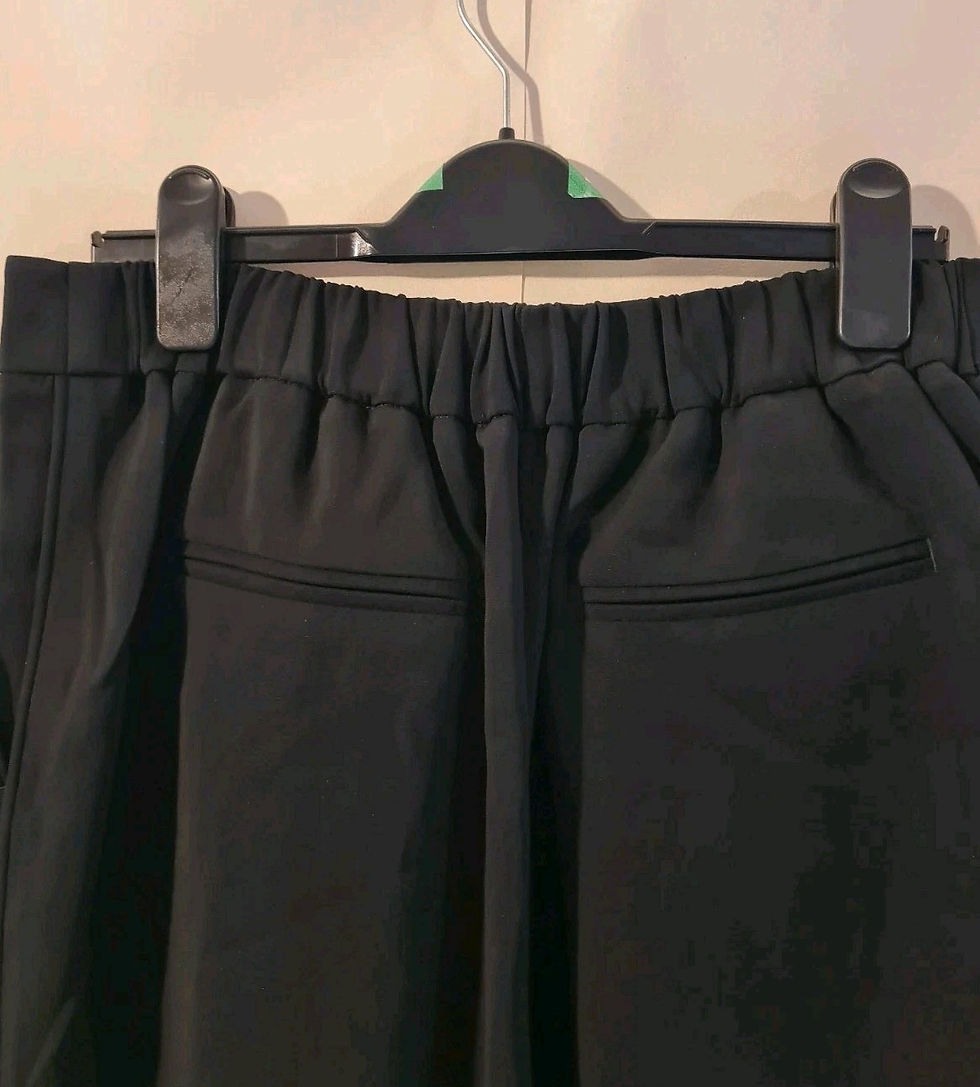 Thumbnail: Boden BLACK Albemarle Pull On Trousers SIZE UK 12P Brand New T0729 A8
