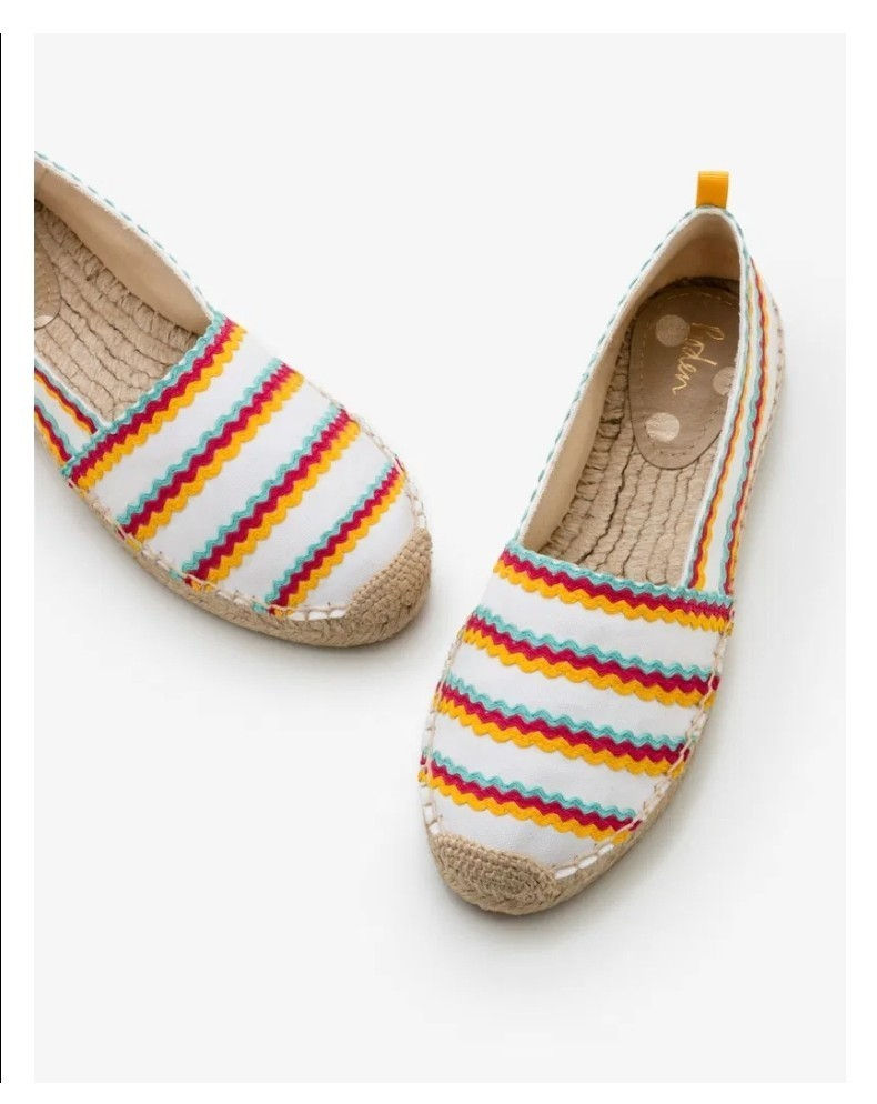 Boden Violette Espadrilles RRP £70 Size 37/4 Brand New H5