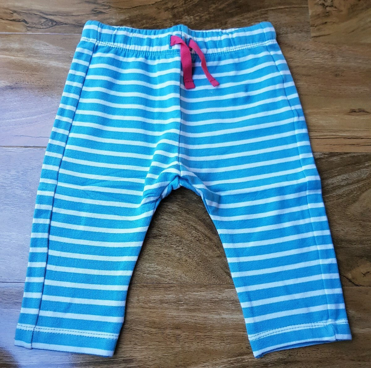 MINI BODEN BABY GIRLS STRIPE COSY COTTON ESSENTIAL JERSEY TROUSERS BRAND NEW