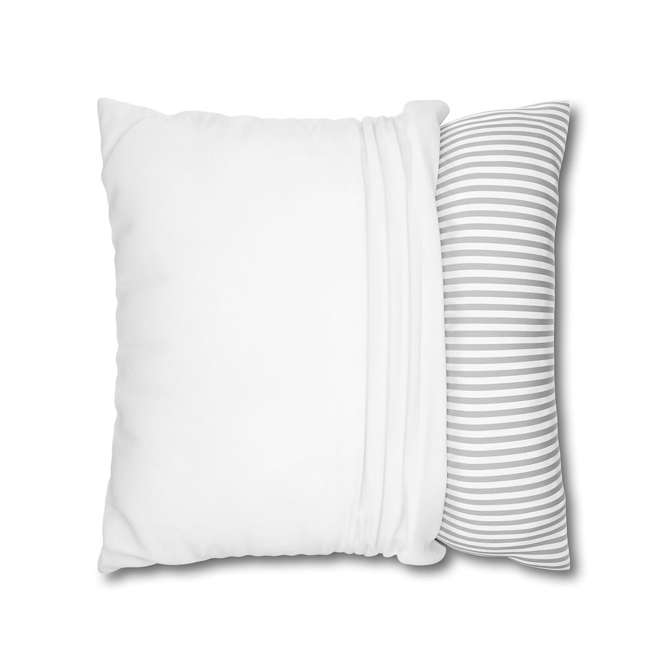 Thumbnail: Gold Arabasque Pillowcase — Square Decorative Throw Pillow Cover