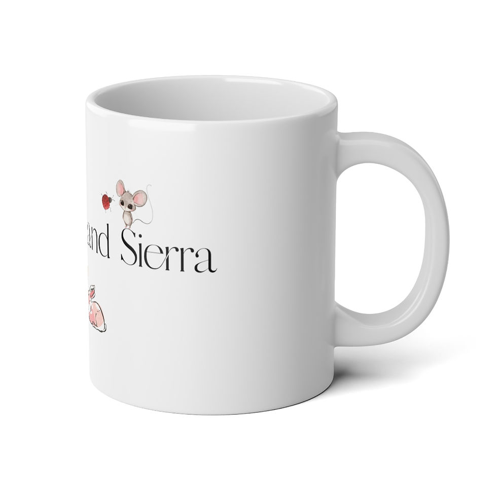 Thumbnail: Christopher and Sierra Jumbo Mug, 20oz