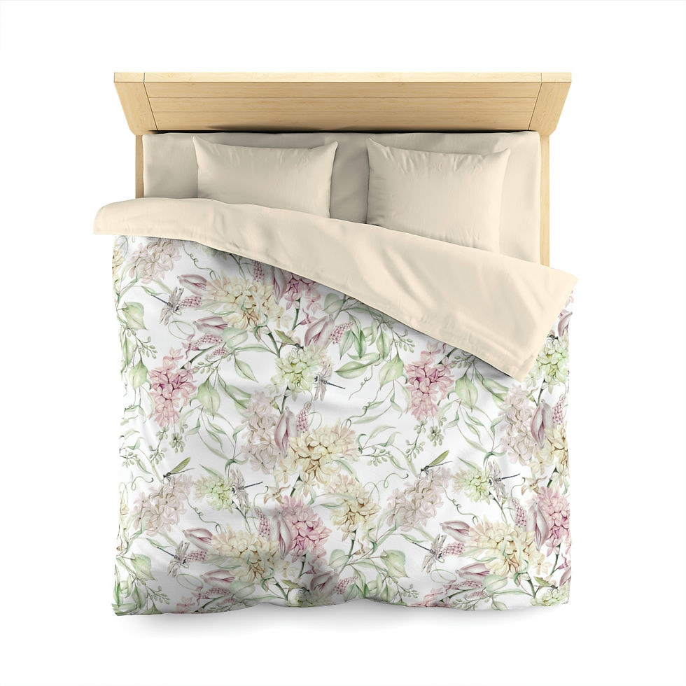 Thumbnail: Spring Soft Microfiber Duvet Cover