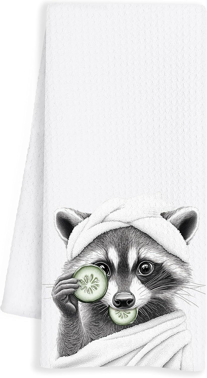 Thumbnail: Adorable Hand Towels, Cute Cat Hand Towels 