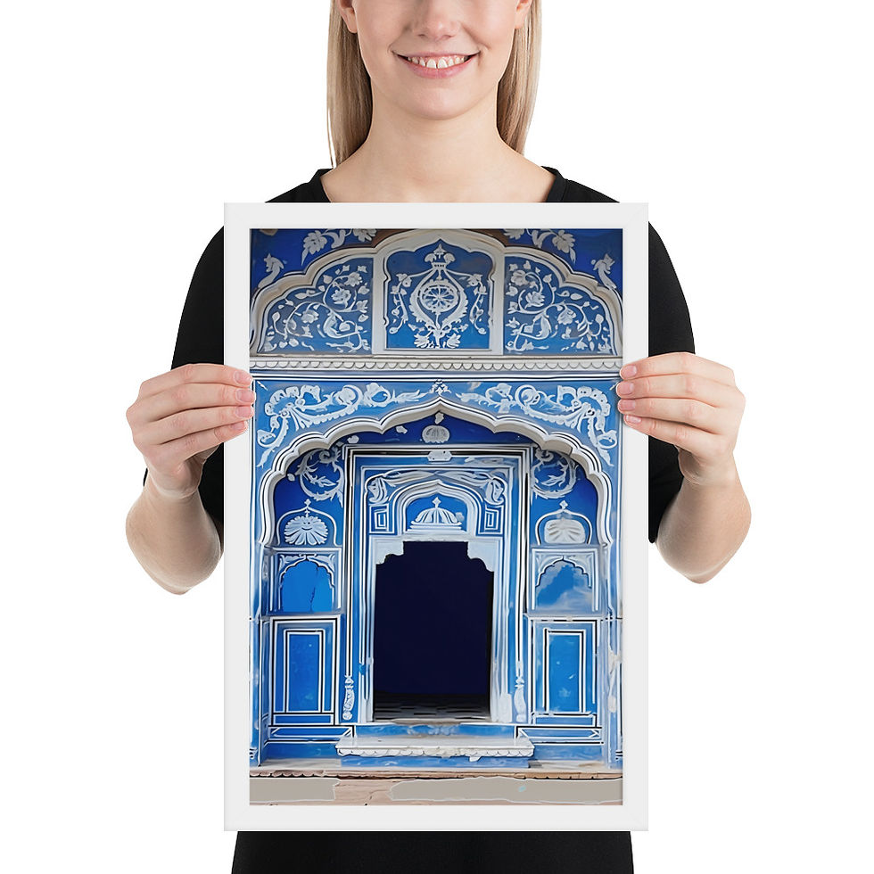 Thumbnail: India Scenes 10 Framed Poster