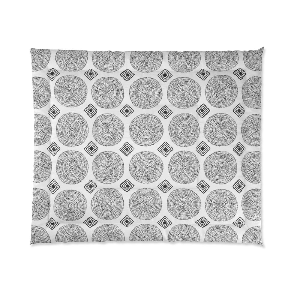 Thumbnail: Circles and Shapes  Comforter