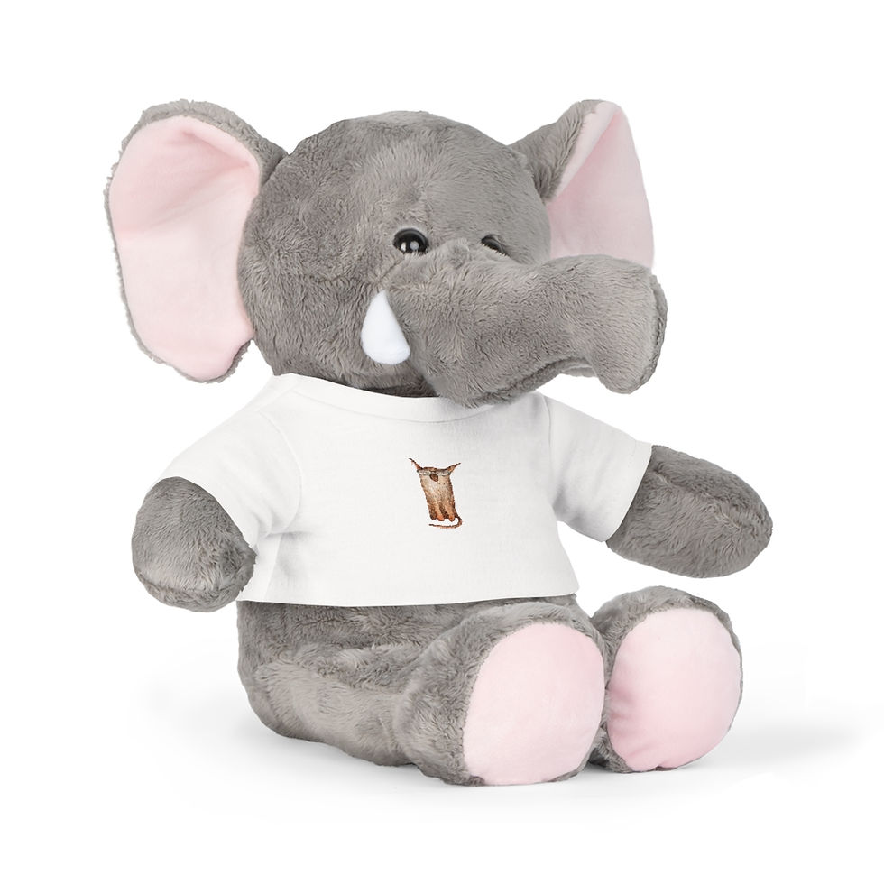 Thumbnail:  Ukrainian Friends Plush Toy with T-Shirt to donate to a Ukrainian child.