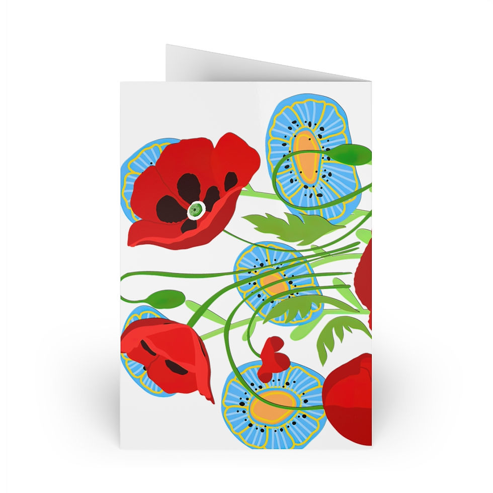 Thumbnail:  That 70's Bouquet Greeting Cards (1 or 10-pcs)