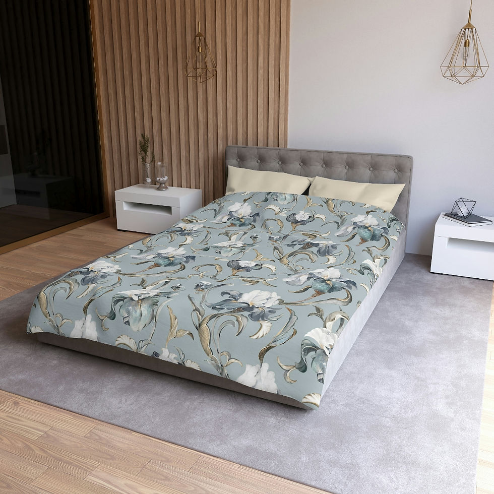 Thumbnail: Lily Microfiber Duvet Cover