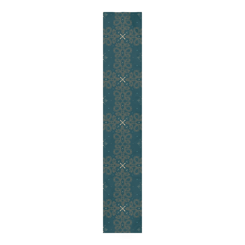 Thumbnail: Christmas Green Table Runner