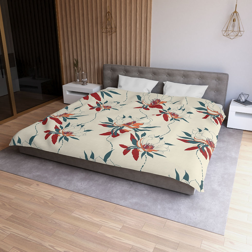 Thumbnail: Linda Microfiber Duvet Cover