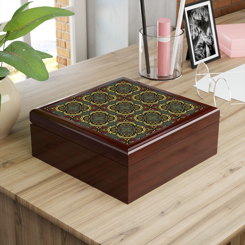 Thumbnail: Etruscan Decorative Jewelry Box