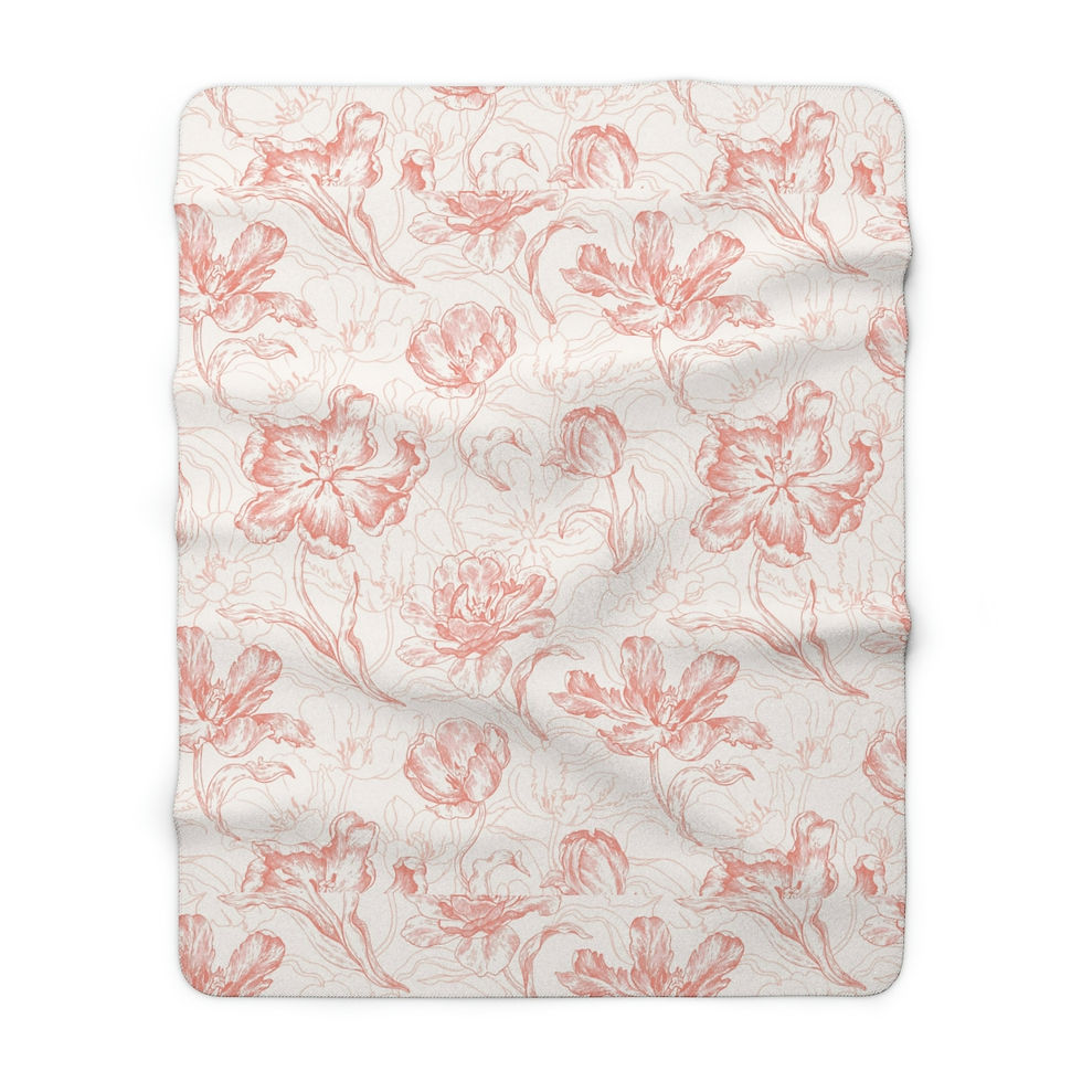 Thumbnail: Carnelia Sherpa Fleece Blanket
