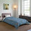Thumbnail: Pichwai  (lt Blue) Comforter – Floral Pattern Bedding for Cozy Decor