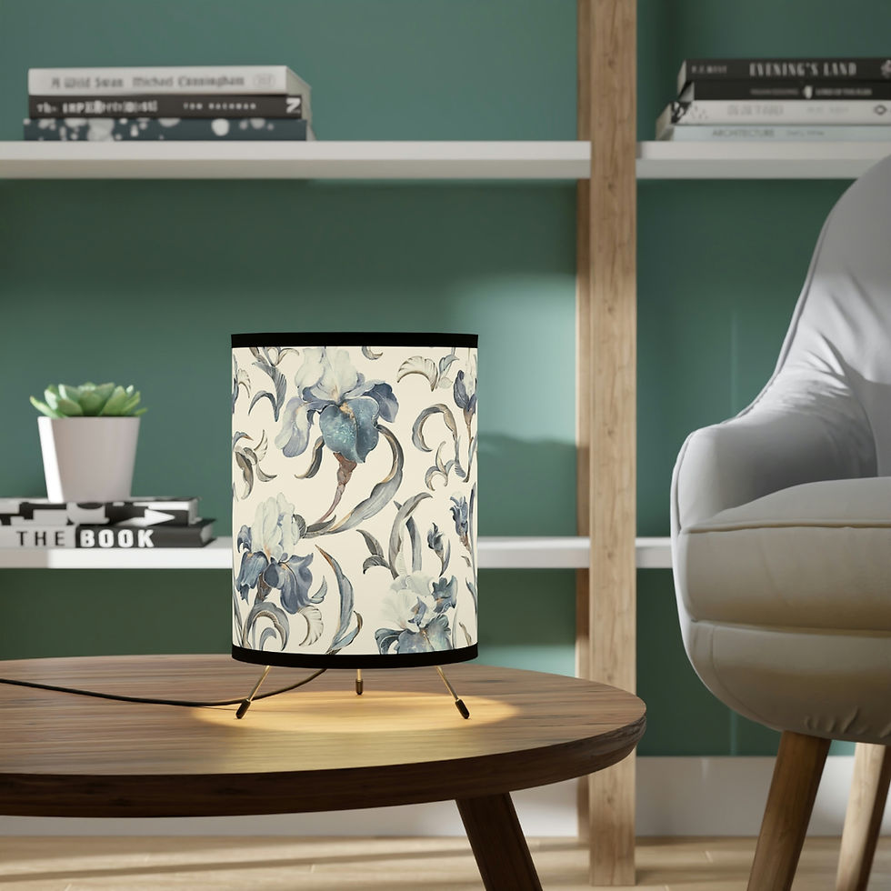 Thumbnail: Bellissima Iris Tripod Lamp 