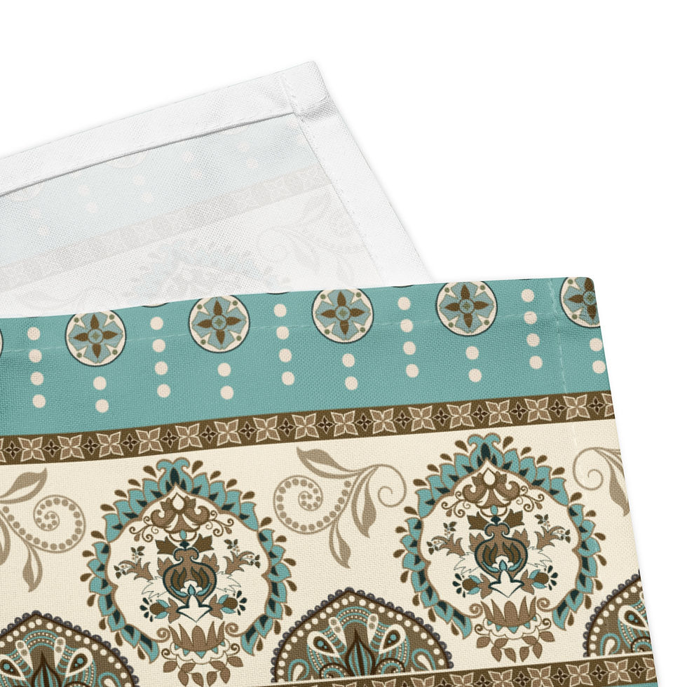 Thumbnail: Ethnic Detail Cloth napkin set