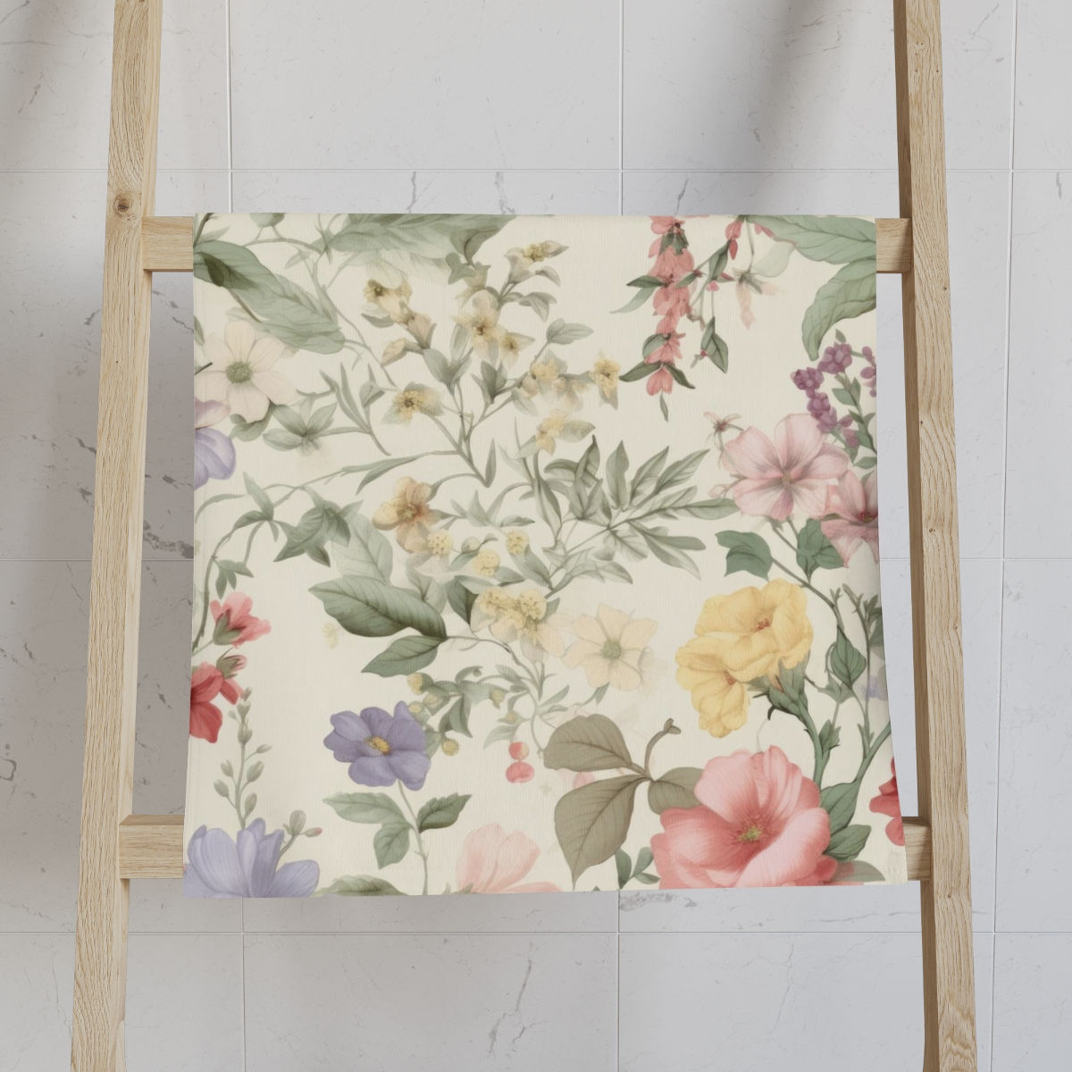 Vintage Garden Hand Towel