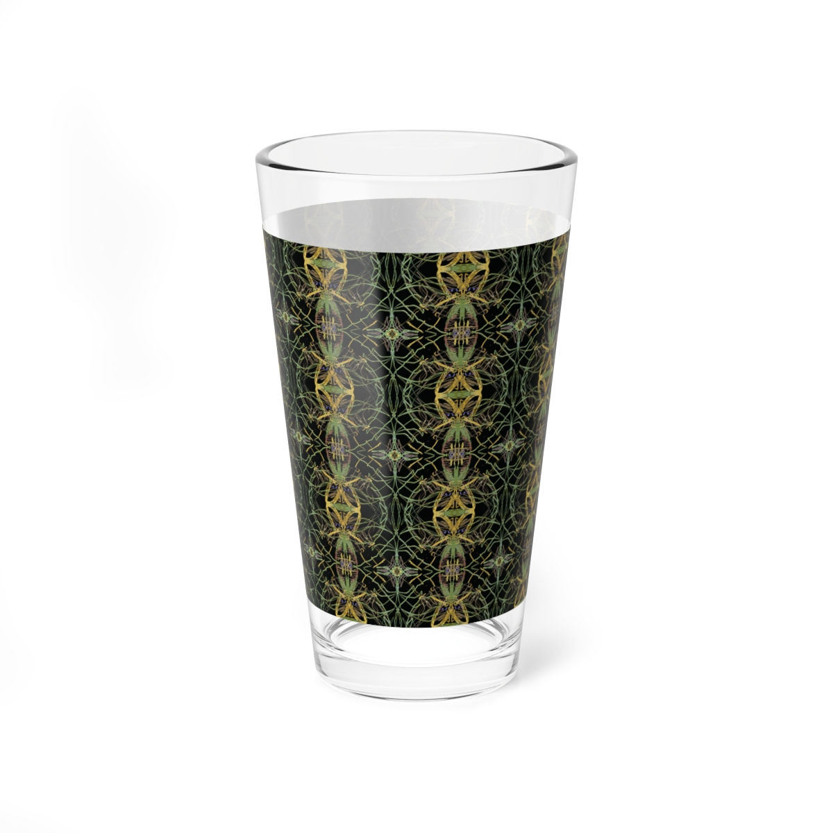Stained Glass Windows Mixing Glass, 16oz
