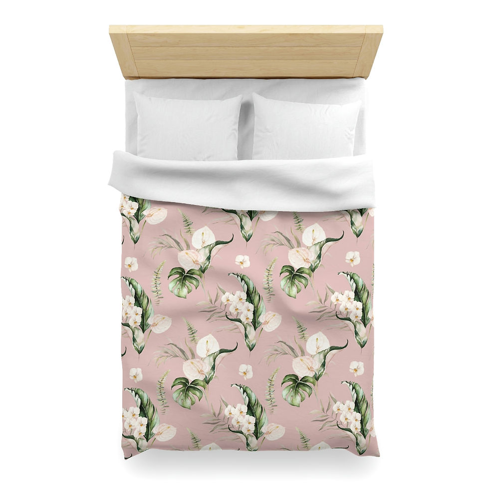 Thumbnail: Tropical Paradise 2 Microfiber Duvet Cover