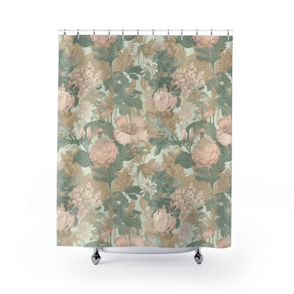 Vintage Garden Shower Curtains