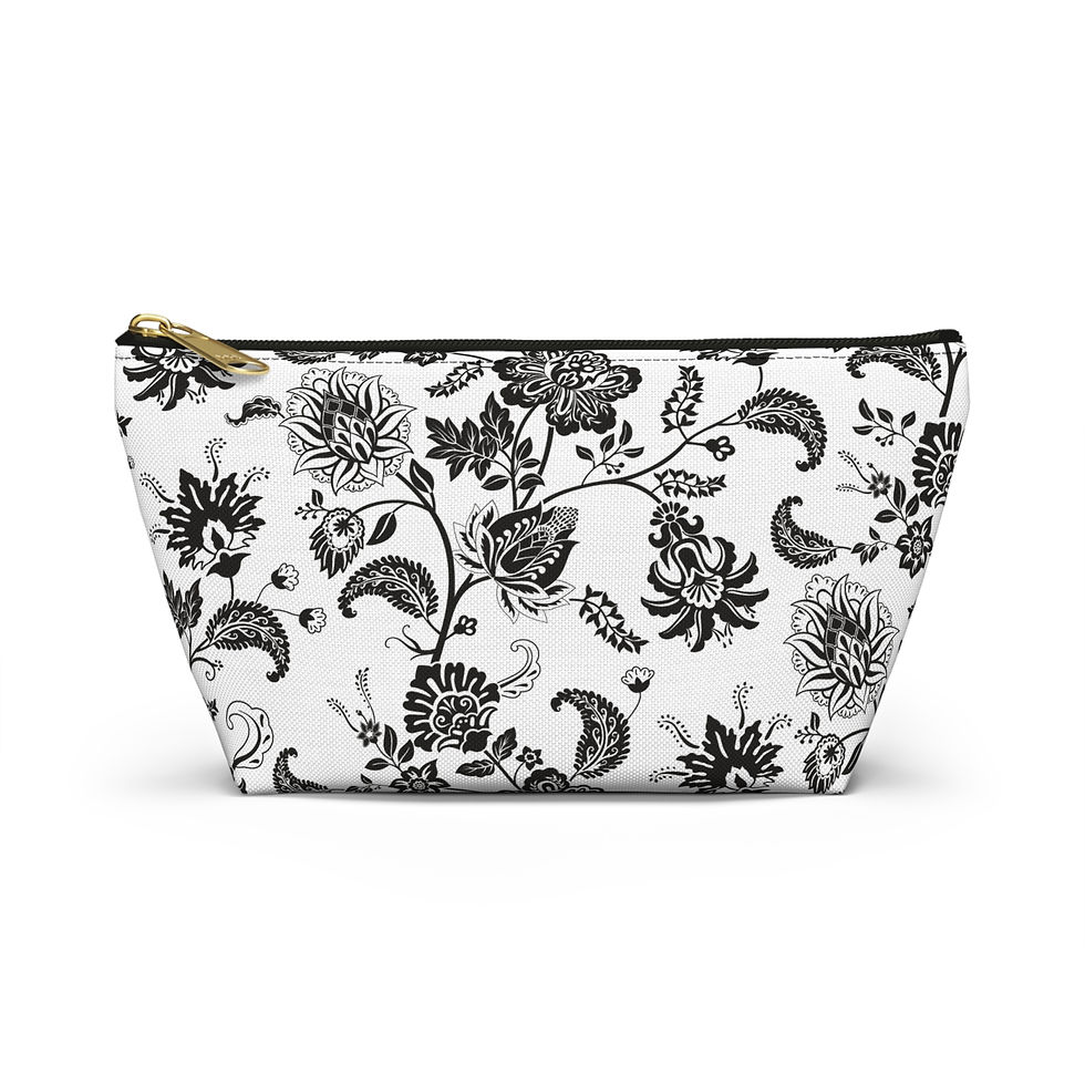 Thumbnail: Chinoiserie Beth Accessory Pouch w T-bottom