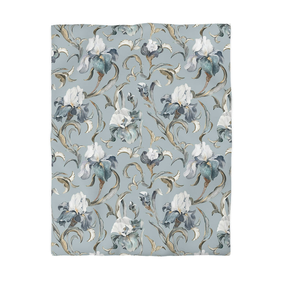 Thumbnail: Lily Microfiber Duvet Cover