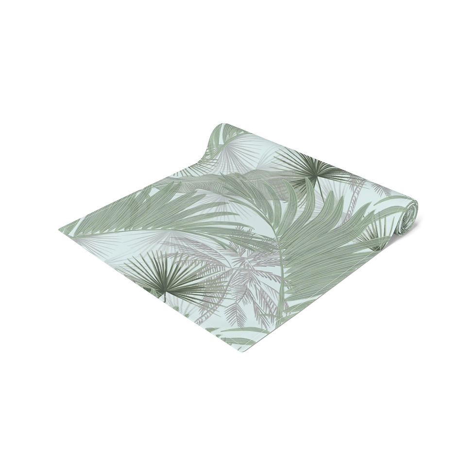 Thumbnail: Sandy Palms Table Runner (Cotton, Poly)