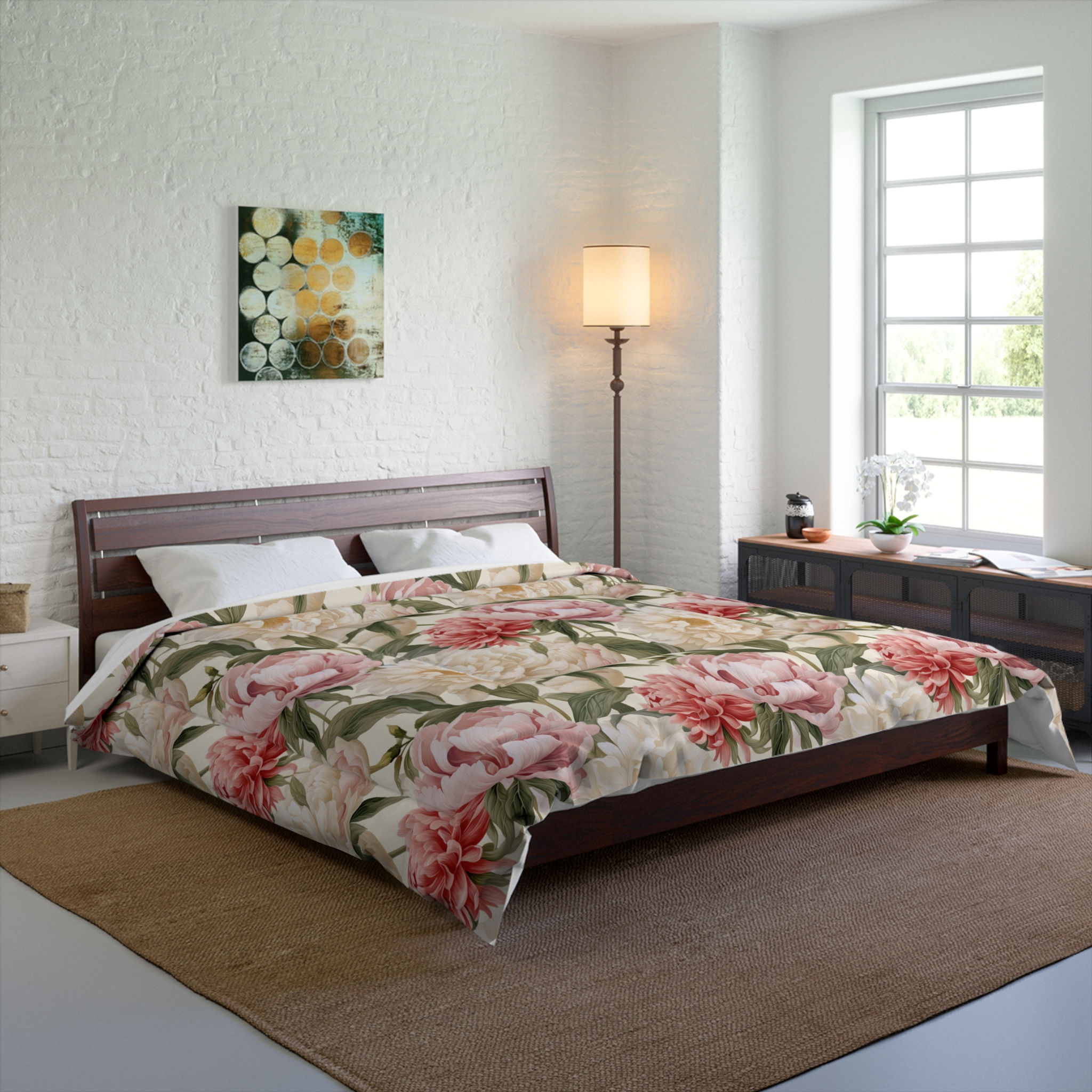 Peony Garden Comforter