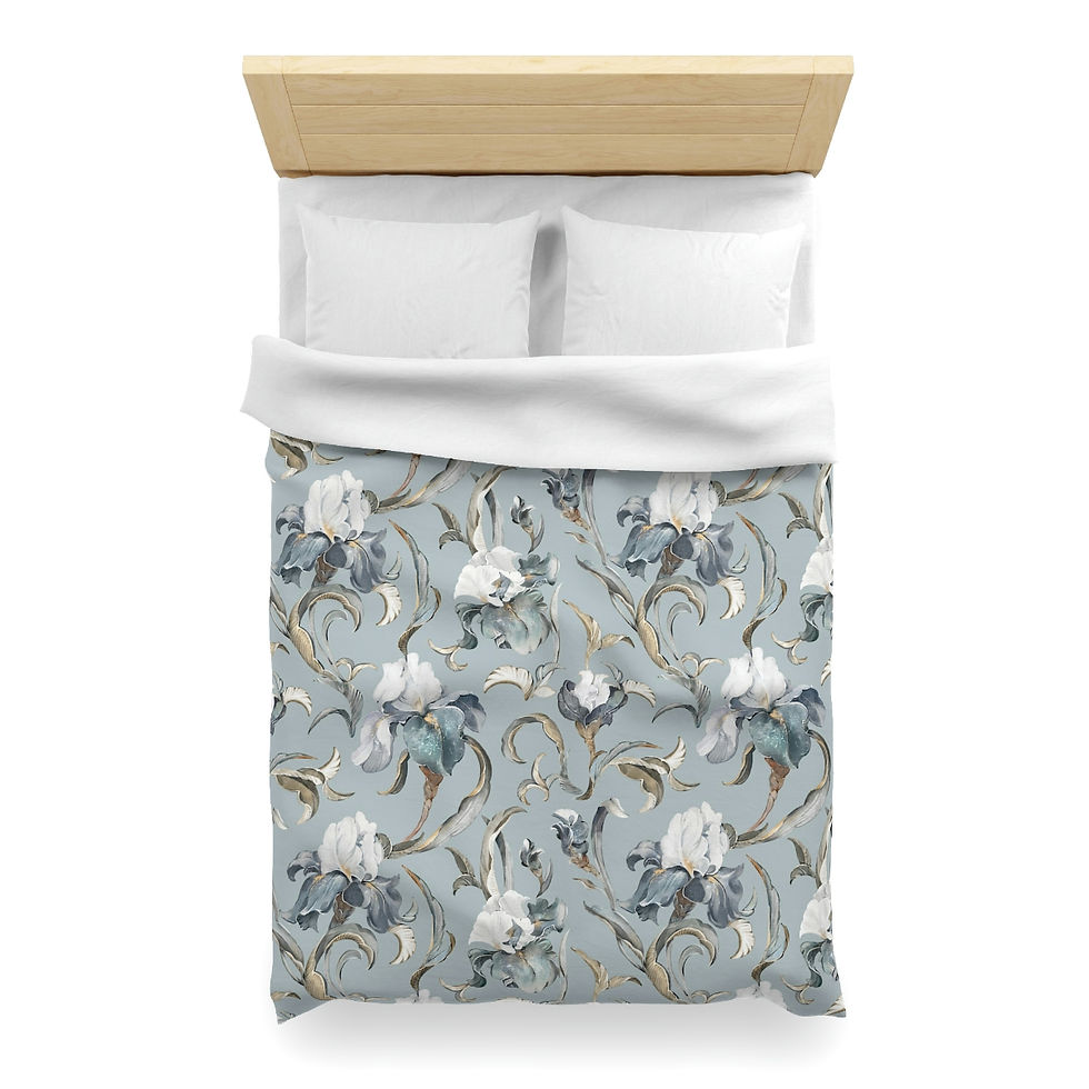 Thumbnail: Lily Microfiber Duvet Cover