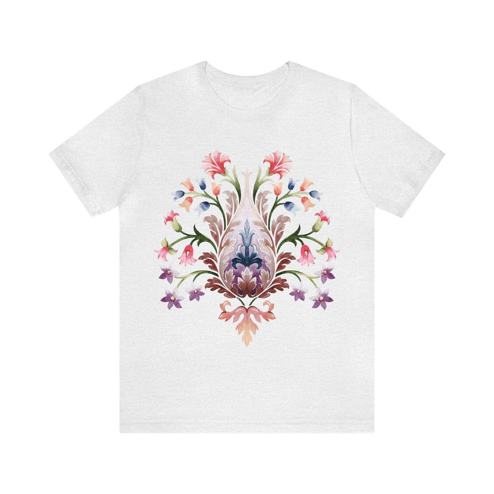 Thumbnail: Viana Filigree Jersey Short Sleeve Tee