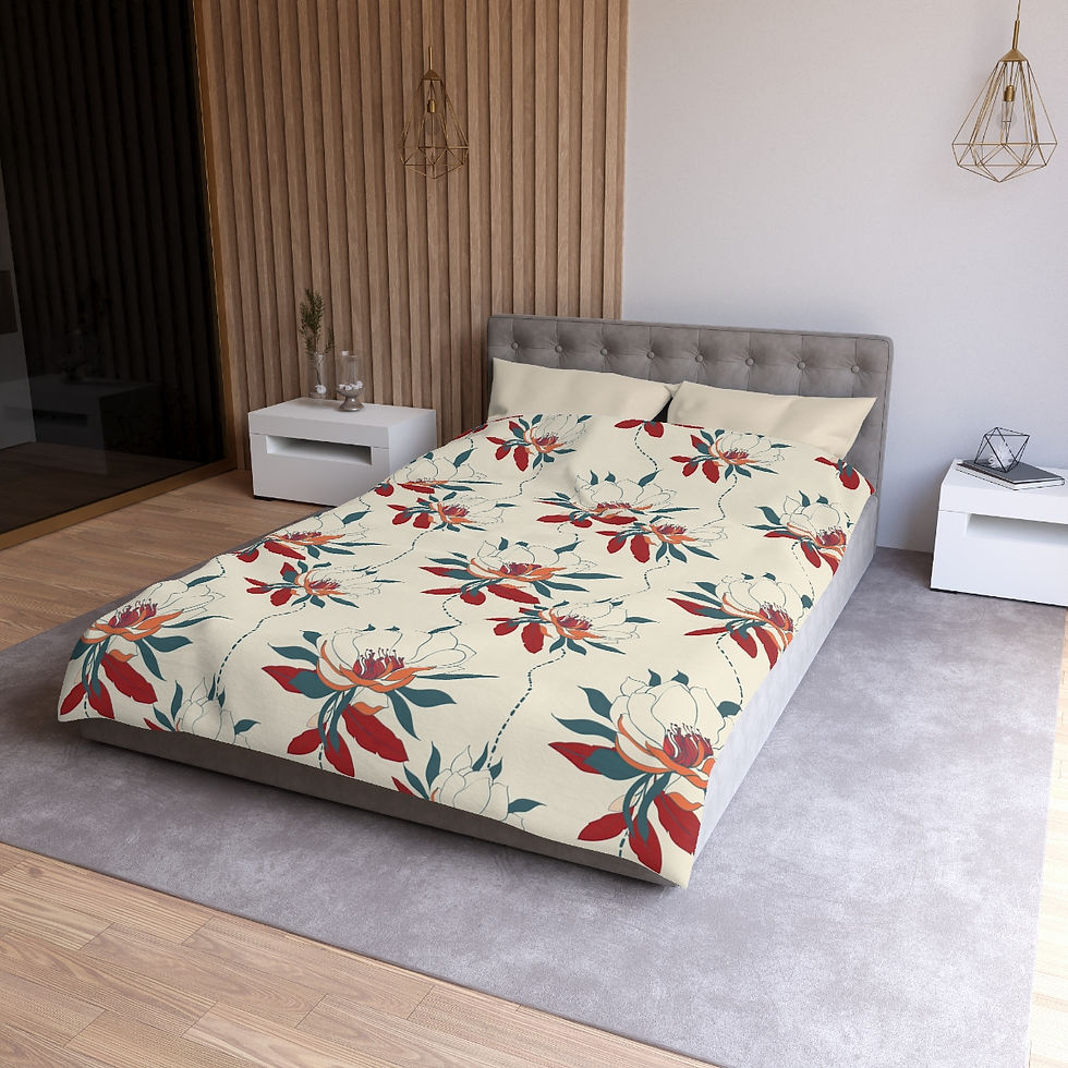 Thumbnail: Linda Microfiber Duvet Cover