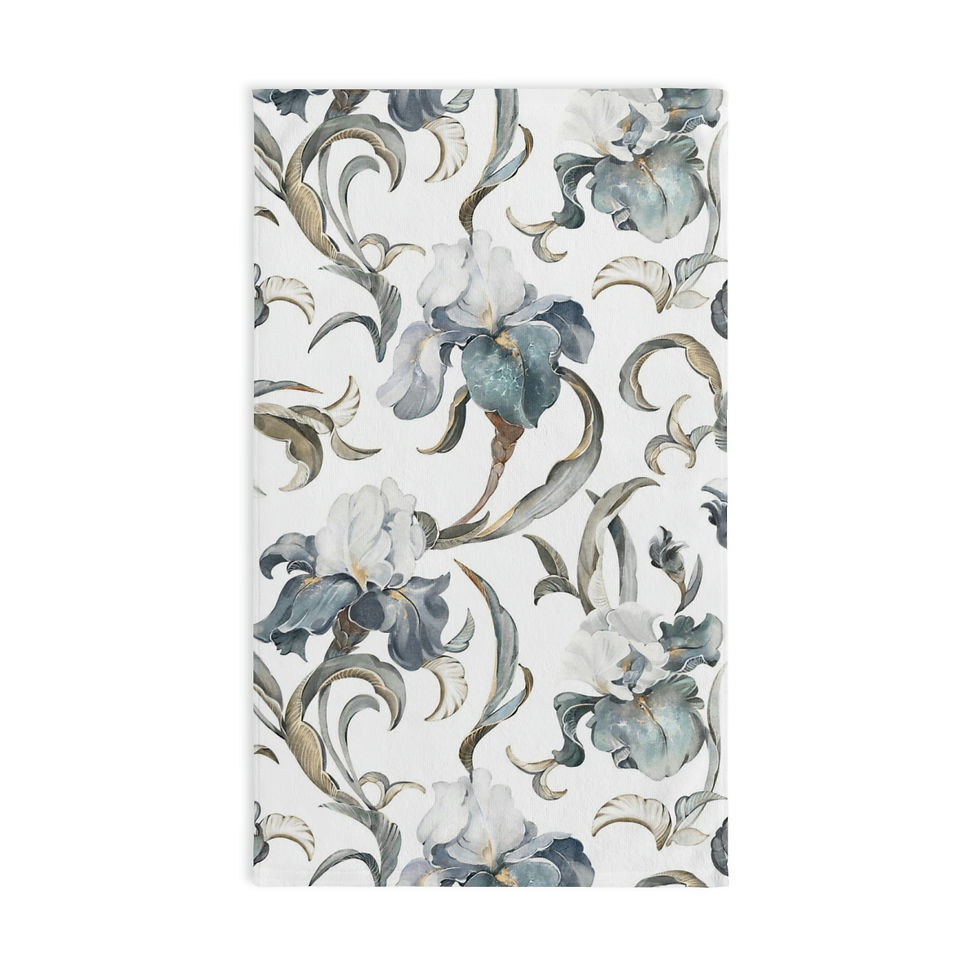 Thumbnail: Bellissima Iris Hand Towel