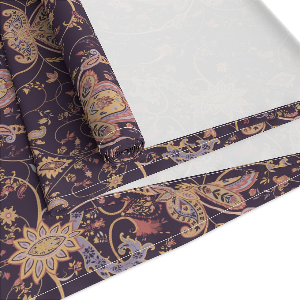 Thumbnail: Tealee Elegant Floral Table Runner for Dining