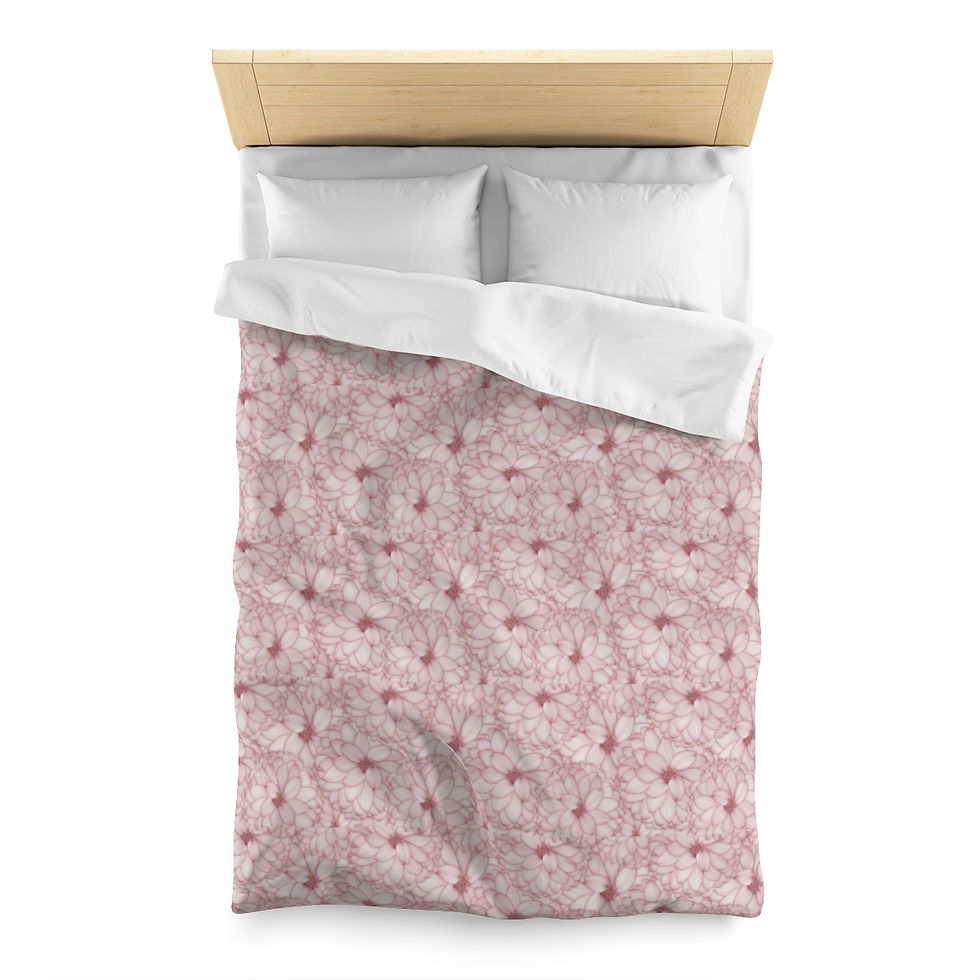 Thumbnail: Very Soft Rose Microfiber Duvet Cover