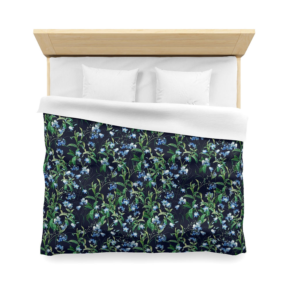 Thumbnail: Wildwood Evergreen Microfiber Duvet Cover